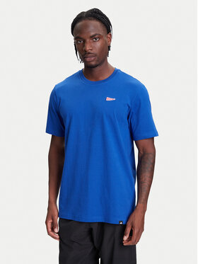adidas adidas Футболка Pennant Trim Graphic JL9227 Голубий Regular Fit