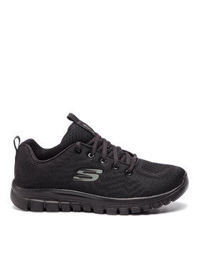 Skechers Sneakersy Skechers Get Connected 12615/BBK Czarny