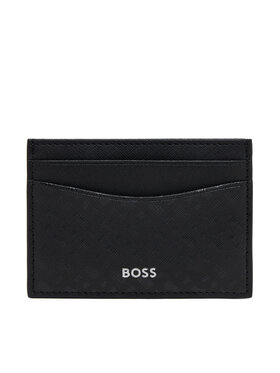 BOSS Puzdro na kreditné karty BOSS 50542389 Čierna
