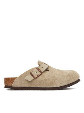Birkenstock Nazouváky Birkenstock Boston Kids 1027875 Béžová