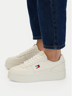 Tommy Jeans Sneakersy Tommy Jeans Archive '98 Max EN0EN03082 Biela