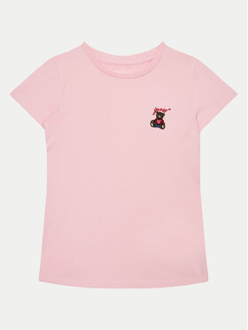 Guess Guess Футболка J5RI44 J1314 Рожевий Regular Fit