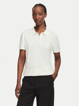 Calvin Klein Calvin Klein Polo LV044G311G Crema Slim Fit
