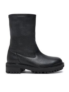 Calvin Klein Īsie zābaki Calvin Klein HW0HW02234 Melns