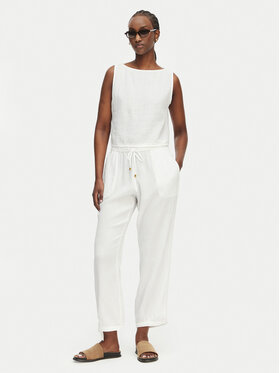 LAUREN RALPH LAUREN LAUREN RALPH LAUREN Conjunto de top y pantalón Double Gauze 20617192 Blanco Regular Fit
