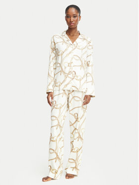 LAUREN RALPH LAUREN LAUREN RALPH LAUREN Pidžama ILN92536 Krem Regular Fit