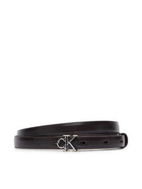 Calvin Klein Ζώνη Calvin Klein Round Ck Buckle Smooth 15Mm LV04F7085G Μαύρο