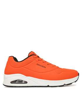 Skechers Snīkeri Skechers Uno - Stand On Air 52458/ORBK Oranžs