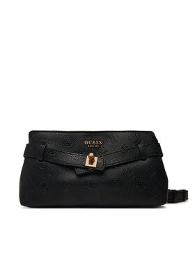 Guess Geantă Guess Ella Logo Mini HWPD97 46730 Negru