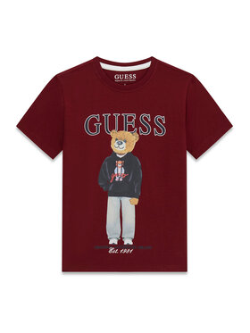 Guess Guess Camiseta L6YI19 K3750 Guinda/burdeos Regular Fit
