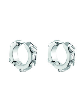 PHILIPP PLEIN Naušnice PHILIPP PLEIN The Plein Cuff PJ1EA21EU Stříbrná