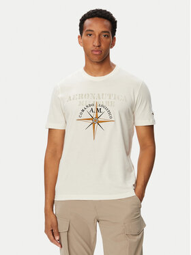 Aeronautica Militare Aeronautica Militare Camiseta 262TS2582UJ00750 Blanco Regular Fit