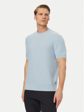 BOSS BOSS Maglione H-Nilton 50560468 Azzurro chiaro Regular Fit