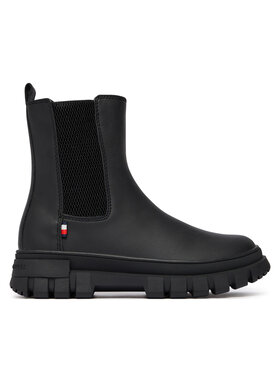 Tommy Hilfiger Боти Tommy Hilfiger T3X5-35295-1355 M Черен