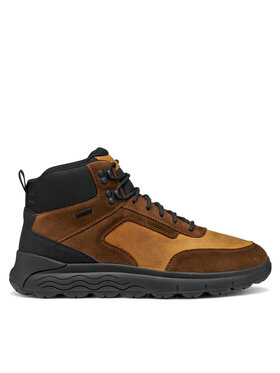 Geox Schnürschuhe Geox U Spherica 4X4 B Abx U46FDB 02245 C0034 Braun