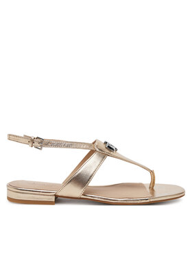 LAUREN RALPH LAUREN Sandále LAUREN RALPH LAUREN Everley 802970532001 Zlatá