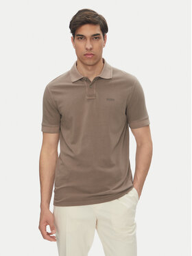 BOSS BOSS Polo Prime 50507813 Marrone Regular Fit