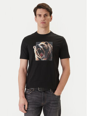 BOSS BOSS Camiseta Dobermann 50558965 Negro Regular Fit
