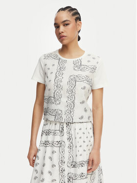 Weekend Max Mara Weekend Max Mara Camiseta Genio 2615941072 Blanco Regular Fit