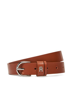 Tommy Hilfiger Dámsky opasok Tommy Hilfiger Essential Effortless 2.5 Sv AW0AW17279 Hnedá