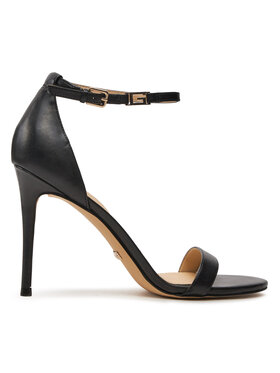 Guess Sandály Guess Kabail FL8KIL LEA03 Černá