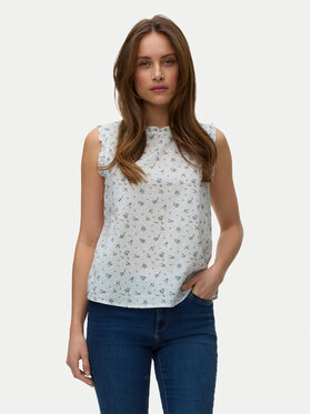 Vero Moda Vero Moda Marškinėliai Trine 10342734 Balta Regular Fit