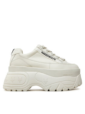 Naked Wolfe Sneakersy Naked Wolfe Sprinter Bílá