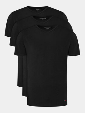 Tommy Hilfiger Tommy Hilfiger Σετ t-shirts UM0UM03137 Μαύρο Regular Fit