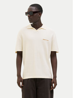 Jack & Jones Jack & Jones Polo Norrebro 12297926 Écru Relaxed Fit