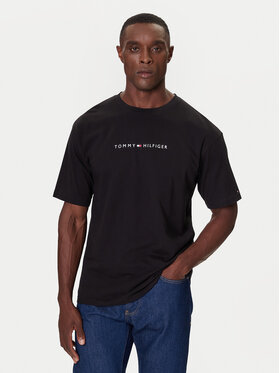 Tommy Hilfiger Tommy Hilfiger Camiseta UM0UM03685 Negro Relaxed Fit