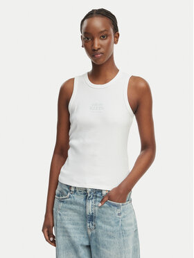 Calvin Klein Jeans Calvin Klein Jeans Top LV047F239G Blanco Slim Fit