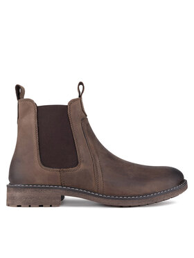 Lasocki Členková obuv s elastickým prvkom Lasocki TRANCE-05 MI08 Hnedá