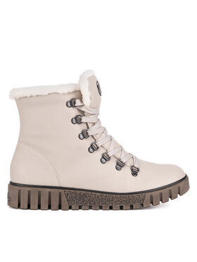 Rieker Šnurovacia obuv Rieker Y3432-60 Béžová