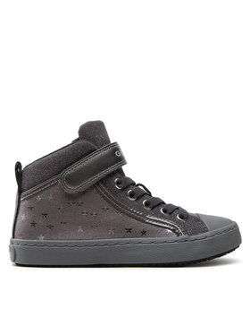 Geox Sneakers aus Stoff Geox J Kalispera G. I J744GI 0DHAJ C1006 S Grau