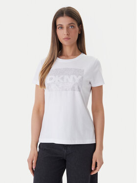 DKNY DKNY Camiseta DJ6T1701 Blanco Regular Fit