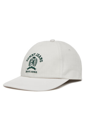 Tommy Jeans Gorra con visera Tommy Jeans Tjm Crest Cap AM0AM13286 Blanco