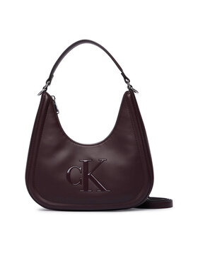 Calvin Klein Bolso Calvin Klein Bold Ck Small Crescent Bag LV04F3561G Guinda/burdeos