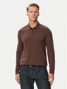 HUGO HUGO Polo Donoslong 50547358 Marrón Regular Fit
