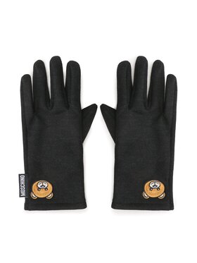 MOSCHINO Sieviešu cimdi MOSCHINO 65345 M2812 Melns