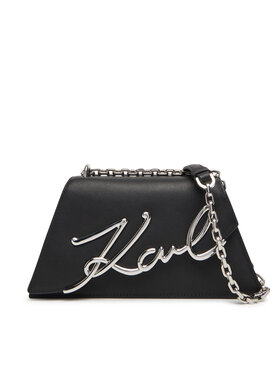 KARL LAGERFELD Kabelka KARL LAGERFELD A3W30138 Čierna