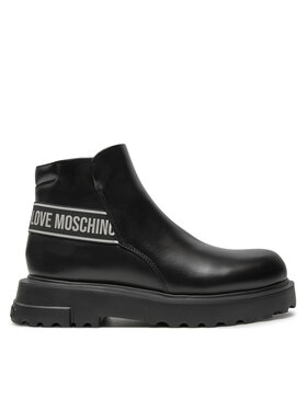 LOVE MOSCHINO Škornji LOVE MOSCHINO JA21024G1LIA0000 Črna