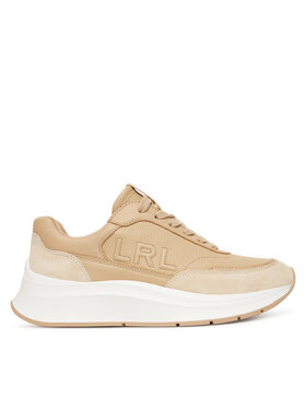LAUREN RALPH LAUREN Sneakersy LAUREN RALPH LAUREN 802974376001 Béžová