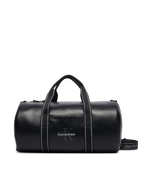 Calvin Klein Torba Calvin Klein Bold Logo Webbing Weekender LV04D3461G Czarny