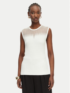 Rinascimento Rinascimento Top CFM0012239003 Blanco Slim Fit