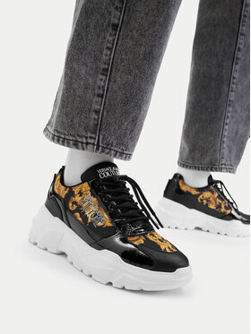Versace Jeans Couture Снікерcи Versace Jeans Couture 80VA3SC7 ZSD94 G89 Чорний
