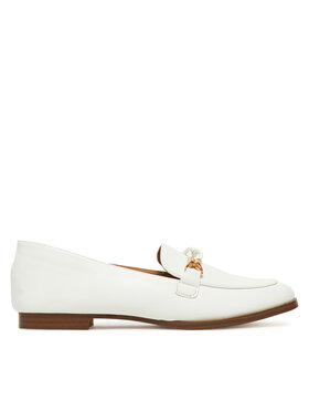 DeeZee Loafersy DeeZee R8102 Bílá