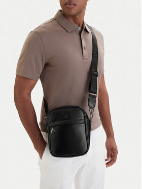 Beverly Hills Polo Club Плоска сумка Beverly Hills Polo Club CWBEO-BHPC-L-018-07 Чорний