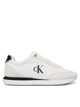 Calvin Klein Sneakers Calvin Klein Retro Runner Ess Mix Mat Wmn YW0YW01990 Weiß