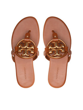 Tory Burch Žabky Tory Burch Miller 136593 Hnědá