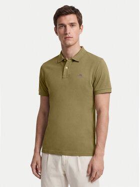 Gant Gant Polo Shield 2210 Verde oscuro Regular Fit